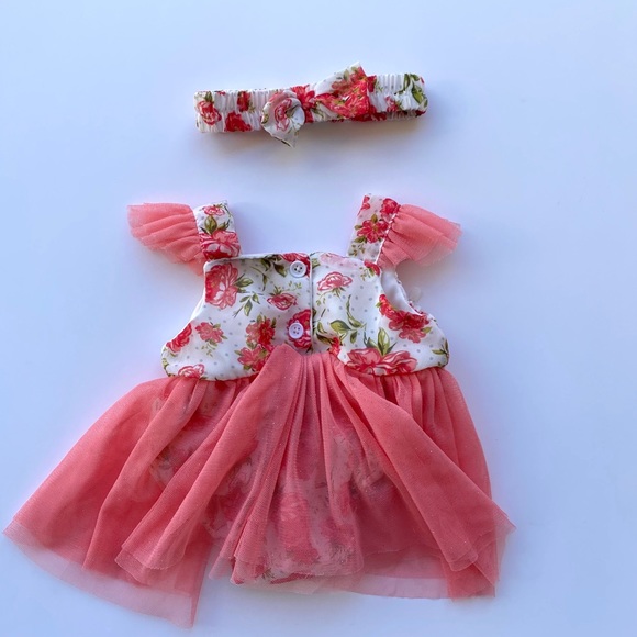 🌹👼🏻New Born Rosey Dress👼🏻🌹 - Picture 2 of 7